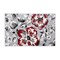 World Rug Gallery Modern Floral Area Rug 2' x 3' Red Area Rug 9098RED2X3 - alternate 1